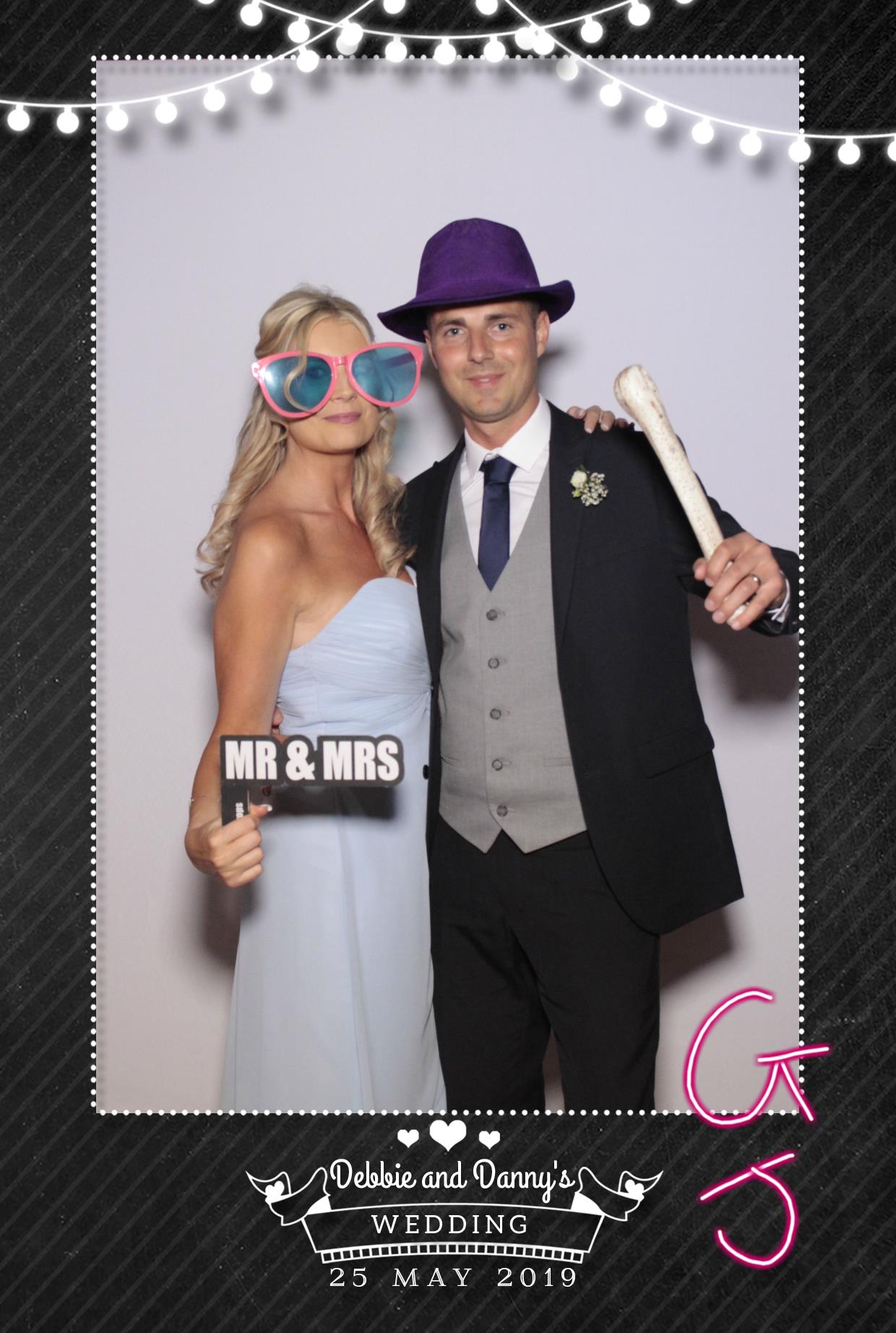 Debbie & Danny's Wedding | View more photos from the event at gallery.myphotoboothexperience.co.uk/u/MyPhotoBoothExperienceLtd/Debbie-Dannys-Wedding